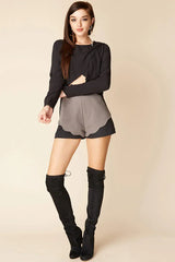 Judith Zip Top Black