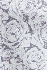 Sundaze Square Scarf Roses Grey
