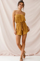 Margie Terry Cloth Romper Ginger