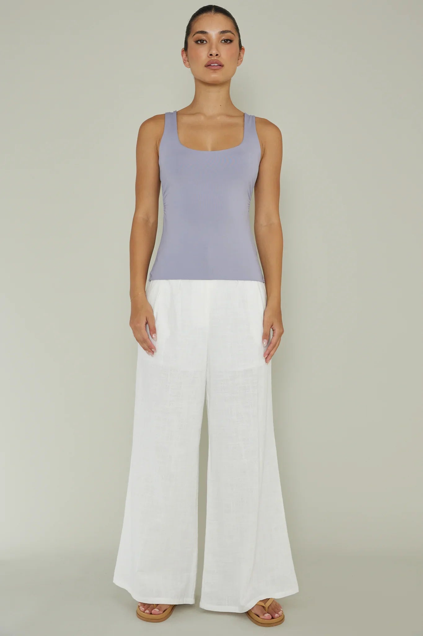 Tate Backless Top Slate