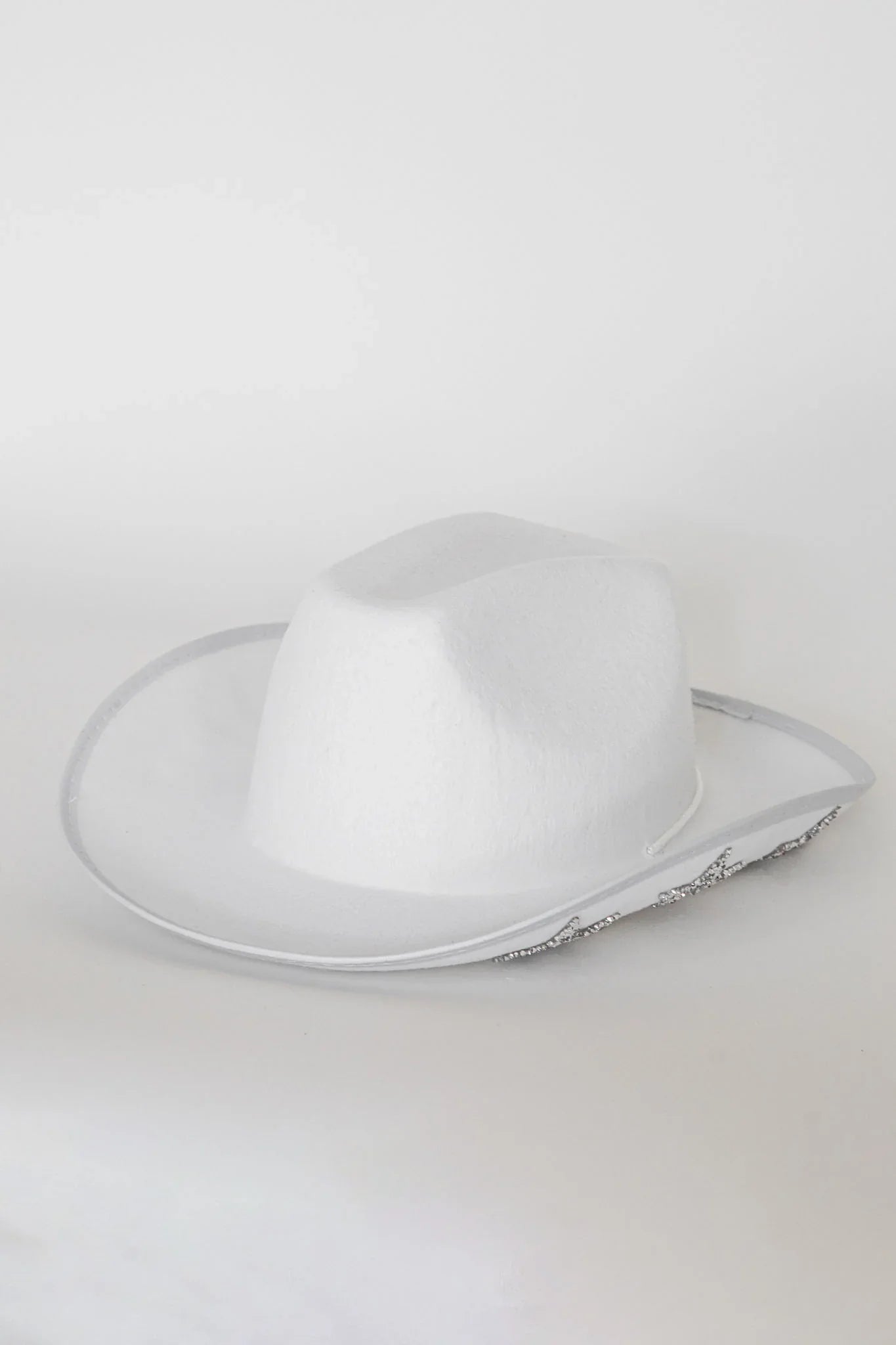 Bobby Rhinestone Star Cowboy Hat White