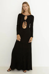 SNDYS Tallulah Maxi Dress Black