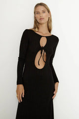 SNDYS Tallulah Maxi Dress Black