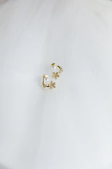 Dakota Pearl Earrings Gold