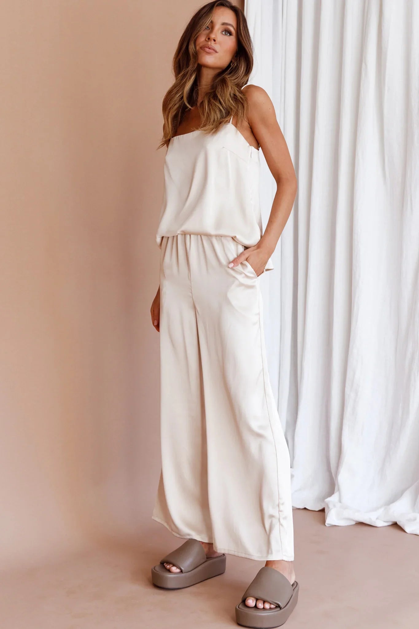 Hotel California Cami Top Stone