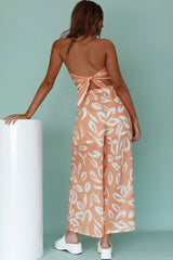 Randi Wide Leg Pants Leaf Print Mango