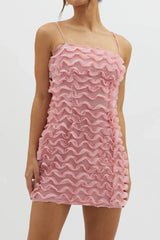 Tizzy Embellished Mini Dress Pink