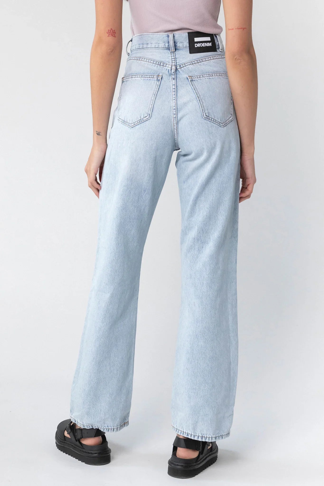 DR DENIM Echo Jeans Bleach Sky