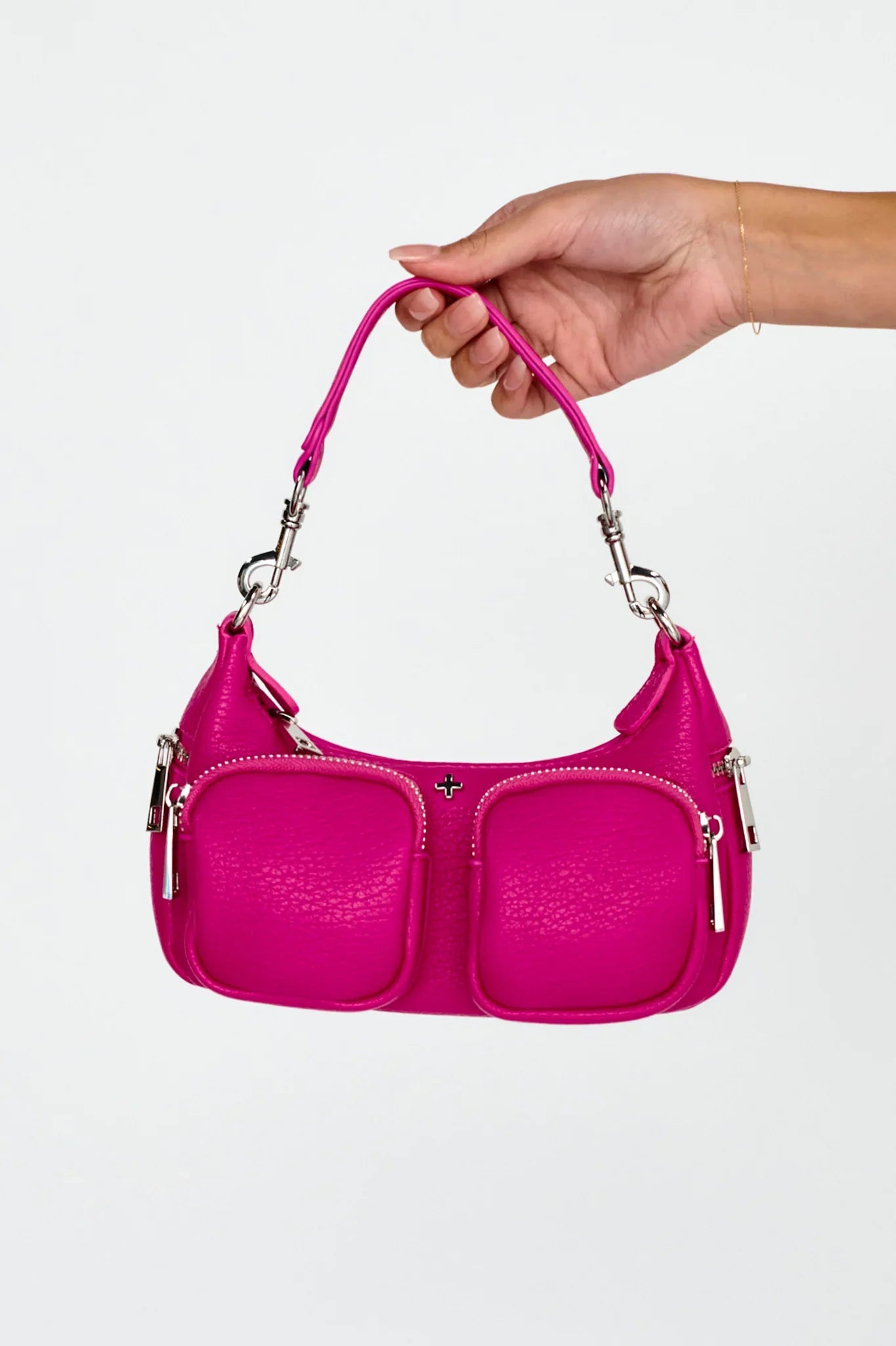 PETA + JAIN Scheana - Fuchsia Pebble Silver