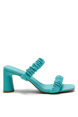THERAPY Kava Block Heel Seafoam