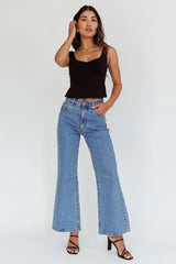 Tricia Pintuck Bust Top Black