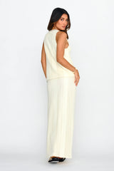 Ninevah Lace Maxi Skirt Beige