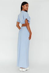 Coast To Coast Maxi Skirt Blue