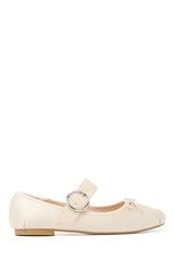 THERAPY Mesmerize Ballet Flat Blush Satin
