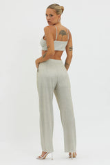 Joyeux Straight Leg Pants Champagne