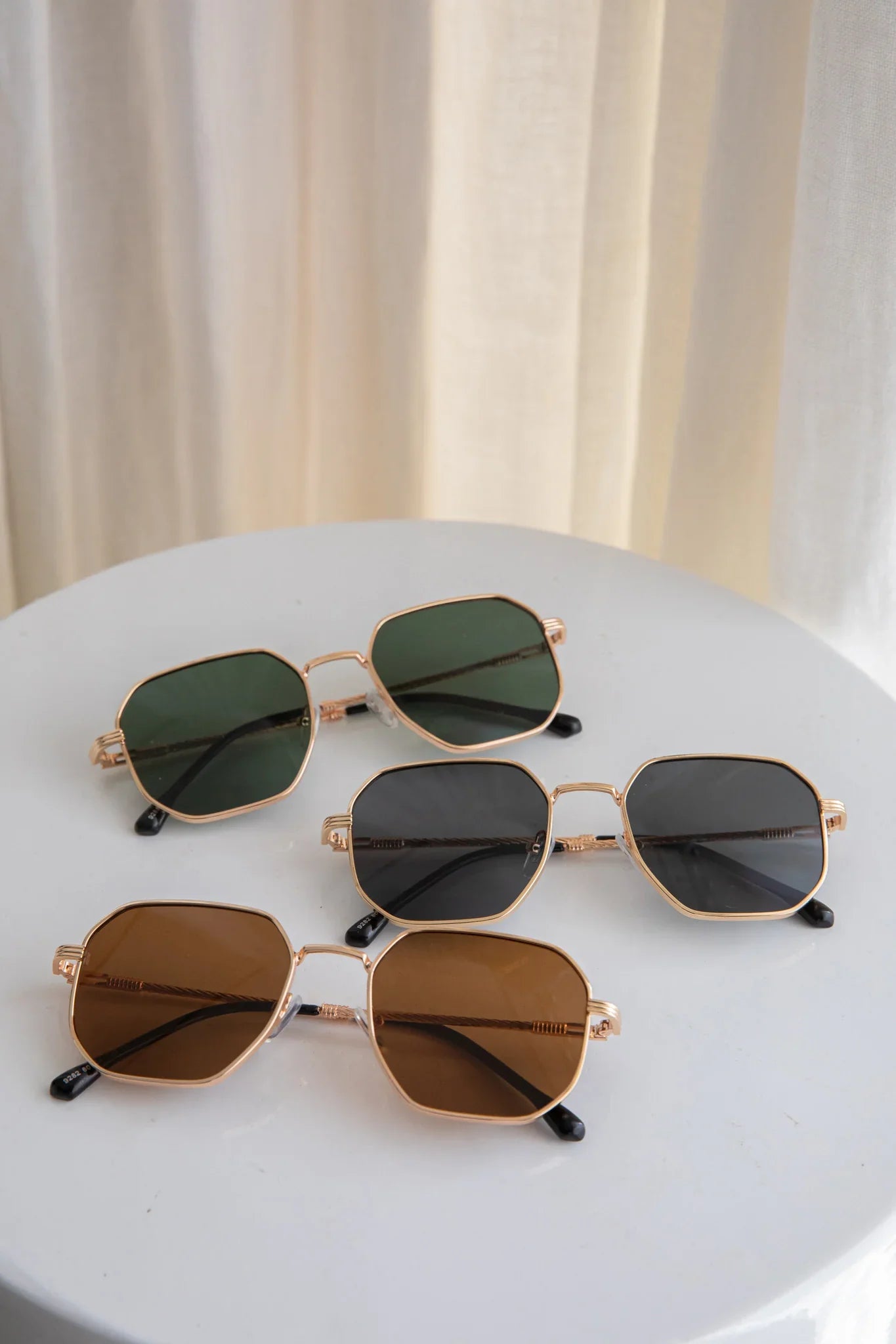 Sahara Aviator Sunglasses Tea