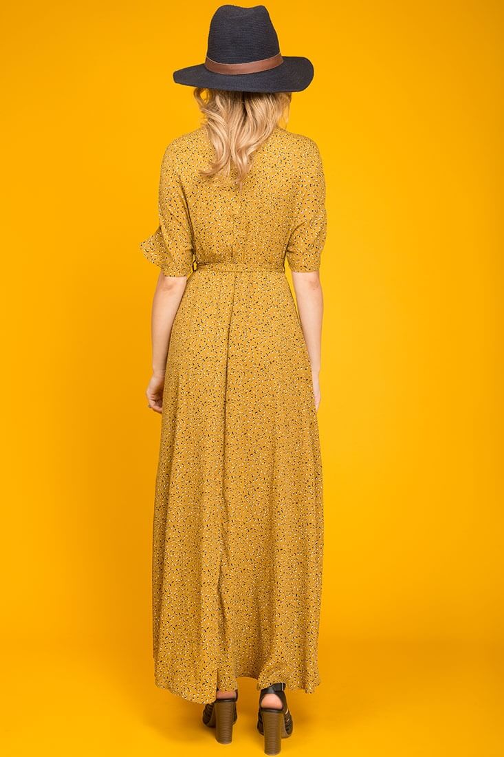 Genesis Cute Maxi Romper Mustard