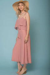 Milena Dressy Jumpsuit Dusty Pink